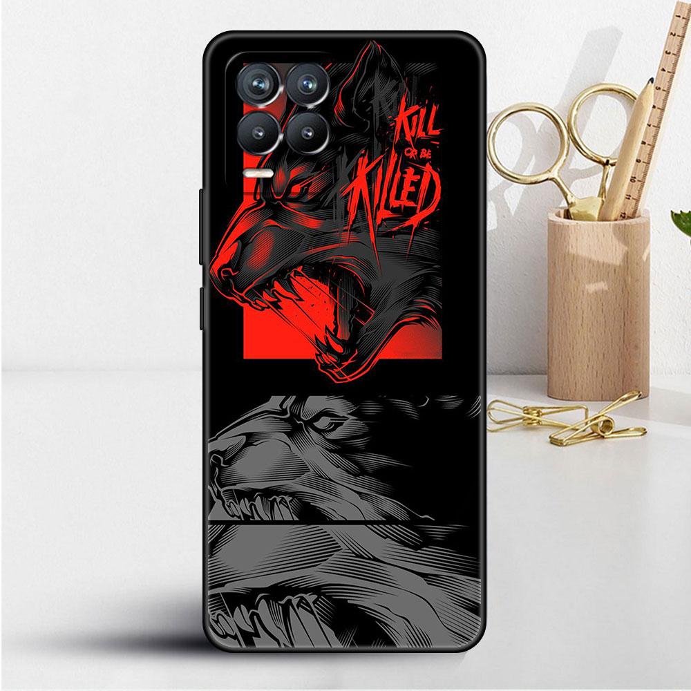 

Чехол Lion Wolf для Realme 8 C21y GT Neo 2 3 8i C21 7 C11 6 C12 C35 C3 GT 9 Pro C12 силиконовый чехол для телефона TPU Realme 8i