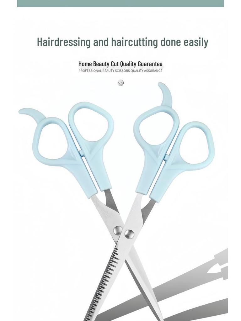 Professionelles Haarschneidescheren-Set: Edelstahl Friseurscheren, Effilierscheren & Gerade Scheren.