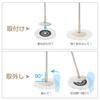 Eyliden Rotating Lifting Rotating Spin Floor Floor Tornado Adjustable 2 Replacement Compact Mop, Mop, Mop, Mop, Mop, Wiper, Mop, Round, Length, Pads,