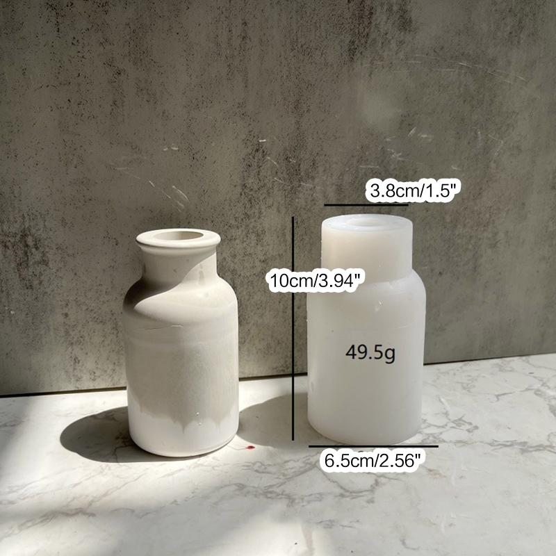DIY Castings Moulds Small Flower Vases Mould Silicones Craft Pendants 3D Delicate Molds Flower Vases Decorations Mould