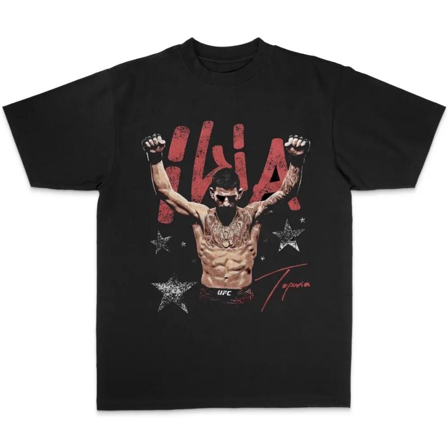 2025 Hot Selling Topria Boxing Hip-hop Rock Sports Music Street Fitness Summer Loose Men's T-shirts Short-sleeved Couple Styles