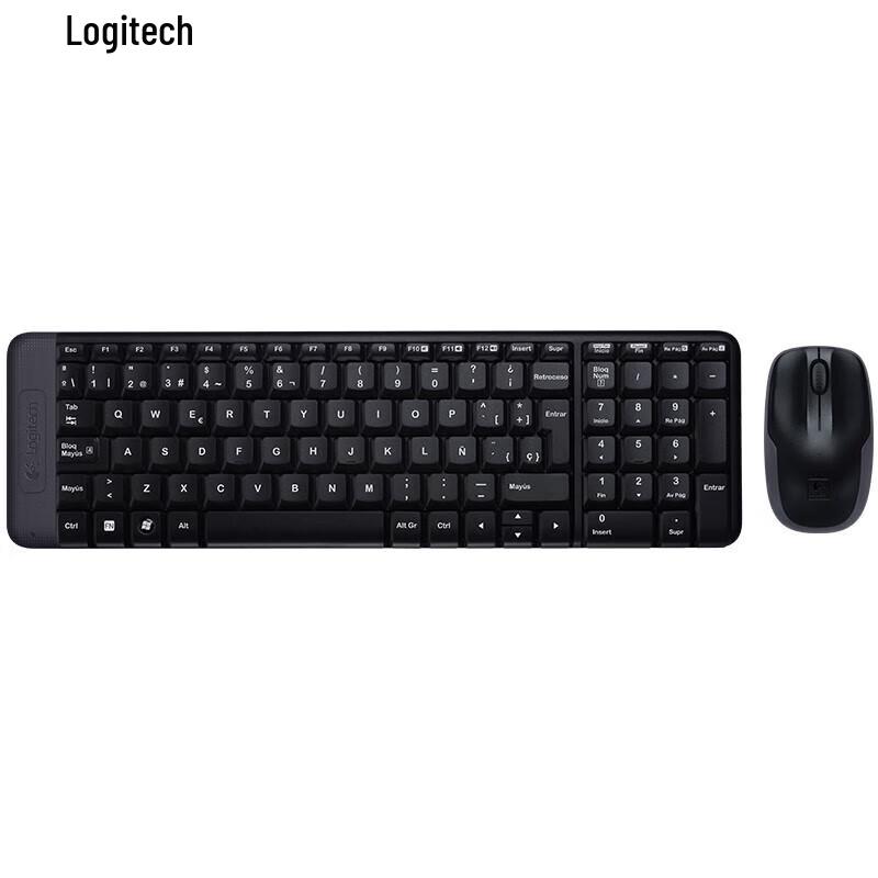 

Logitech MK220 Wireless Keyboard and Mouse Combo