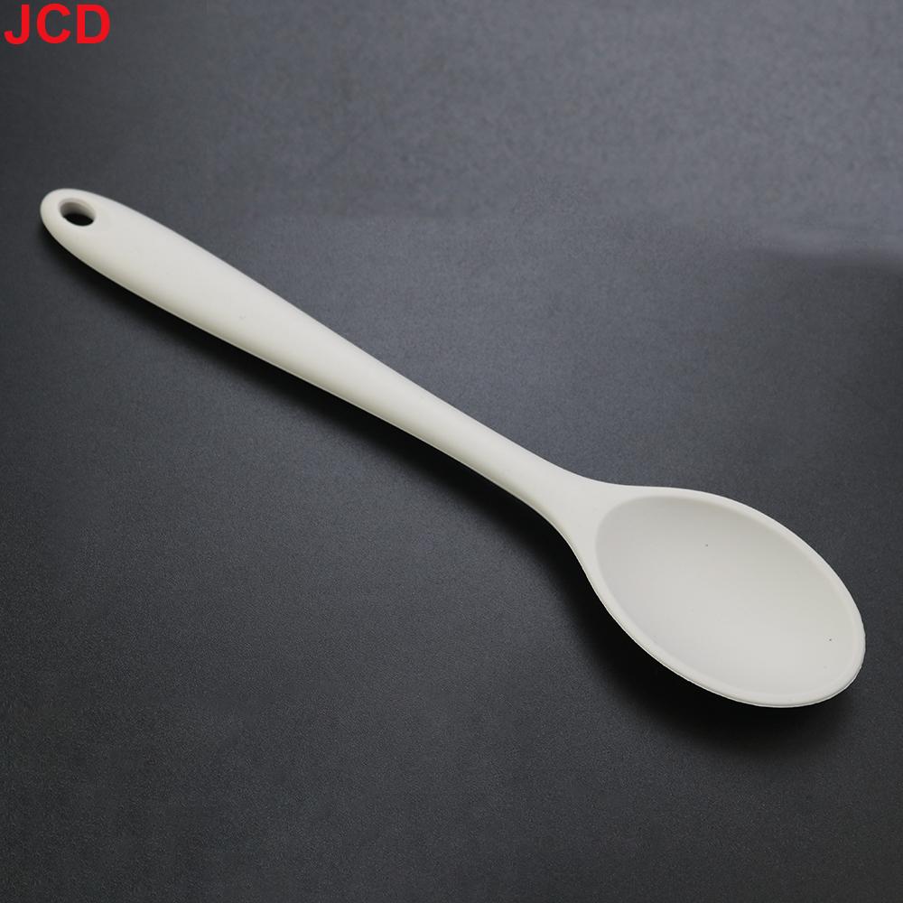 Silicone world Silicone Spoon Mixing Soup Spoons Kitchen Mixing Ladle Cooking Utensils Kitchenware Tool For Stirring and Serving