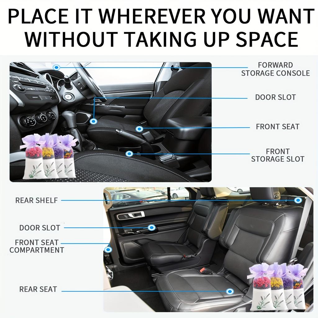 3 Packs 4 Types Of Car Air Fresheners Women'S Scent, Tulip, Car Air Freshener, Deodorizing, And Fresh Air