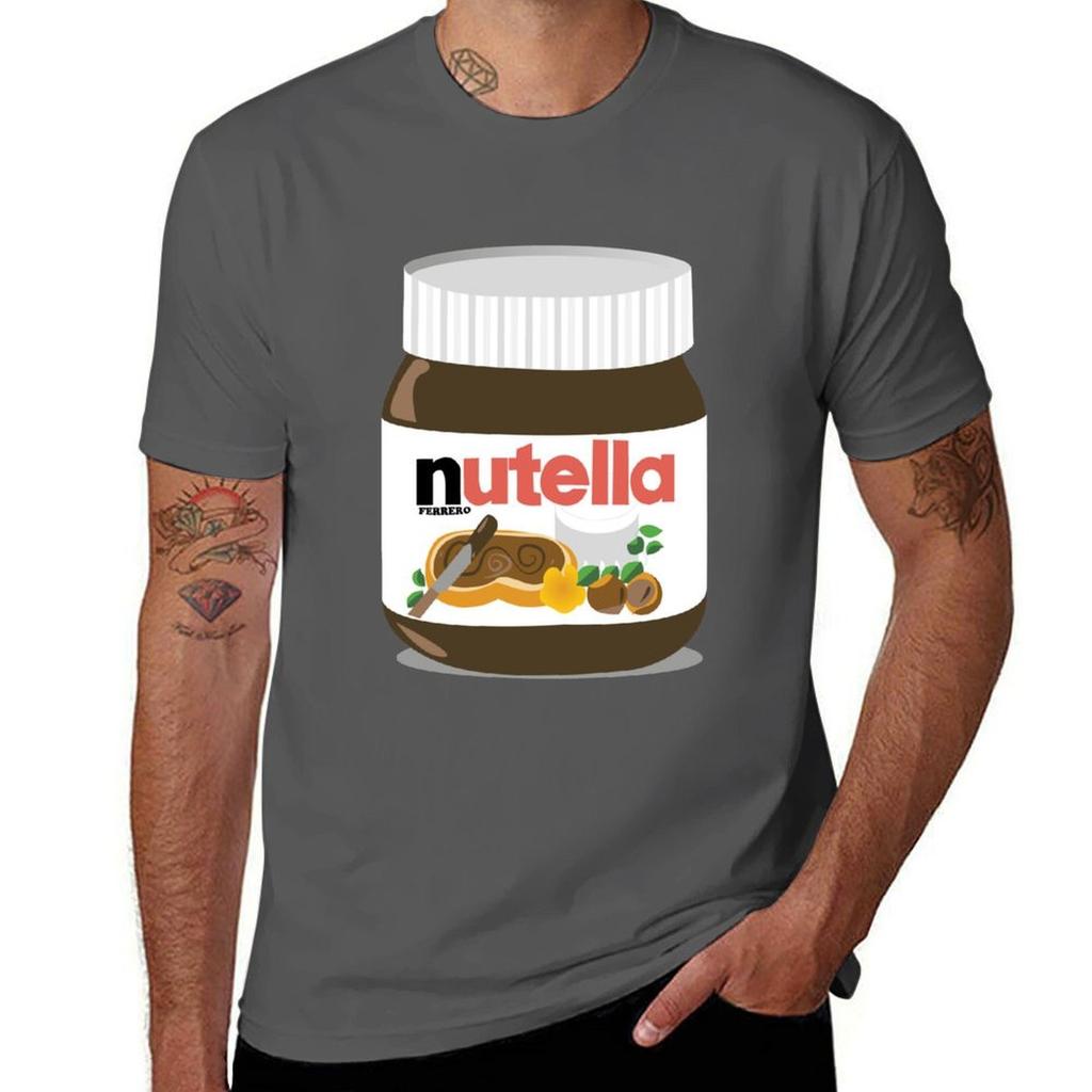 Warming Nutella Tshirt Plus Size Summer Short Sleeve Tshirt