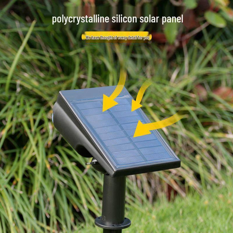 Super Bright Waterproof Solar Garden Spotlight: Dual-Purpose Landscape Lawn Light for Outdoor Villas