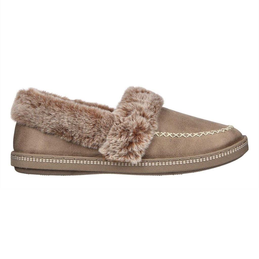 Skechers Womens/Ladies Cosy CampF Leather Slippers