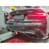 Carbon Fiber Rear Lip Spoiler with Lights for BMW 3 Series G20/G28