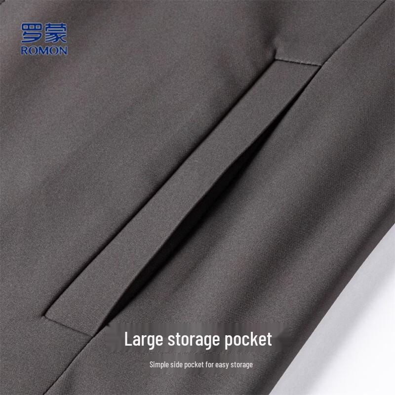 Romone Men's Business Casual Lapel Jacket