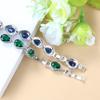 10-Color Health Fashion Jewelry  Cubic Zirconia   Green Female Bracelet Bangle For Women Trendy Accessories
