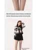 Double-Layer Black Sheer Velvet Warm Leggings for Women - Autumn/Winter Thickened Stockings Bare Leg Look.