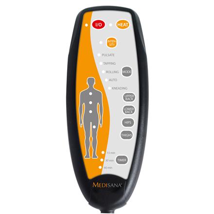 Medisan | Vibration Massage Seat Cover | MCH | Warrants 24 month(s) | Number of heating levels 3 | Number of persons 1 | IN