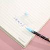 6 Stück Anime Demon Slayer Kimetsu No Yaiba Kamado Tanjirou Niedliche blaue Tinte neutral löschbarer Stift Kawaii Gelstift Kinder Briefpapier Geschenk