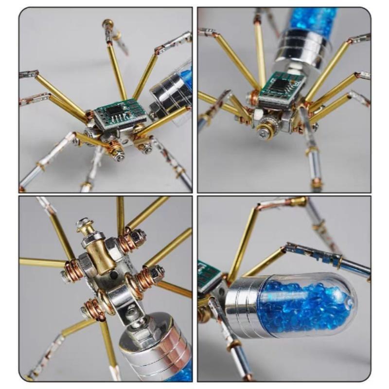 Steampunk Mechanical Watch Core Spider Model Handmade Diy Creative Gift 3D Precision Three-Dimensional Puzzle Ornament