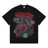 Marvel The Amazing Spider-Man Classic Quote & Multi-Pose Graphic T-Shirt, Oversized Retro Comic Tee, Unisex Superhero Streetwear Top