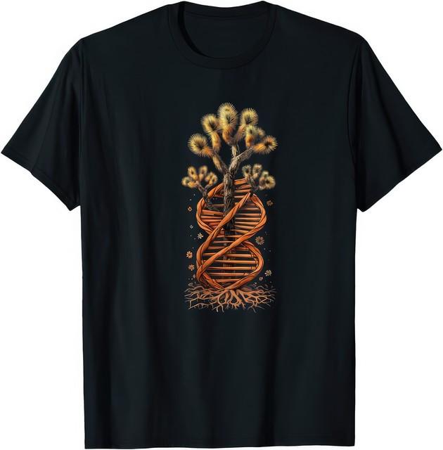 Joshua Tree DNA Nature Art Lover Wildlife Hiking Outdoors Scenic T Shirt S