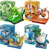 BLOKEES Original POKEMON Snorlax Lucario Scyther Cinderace Charizard Classic Special Effects Accessories Action Figure Toy Gift