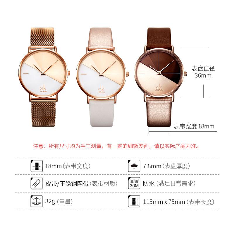 Ladies Watch Women'S Niche High-End Watch Quartz Watch Guangzhou Watch Student Party Watch Women'S Watch