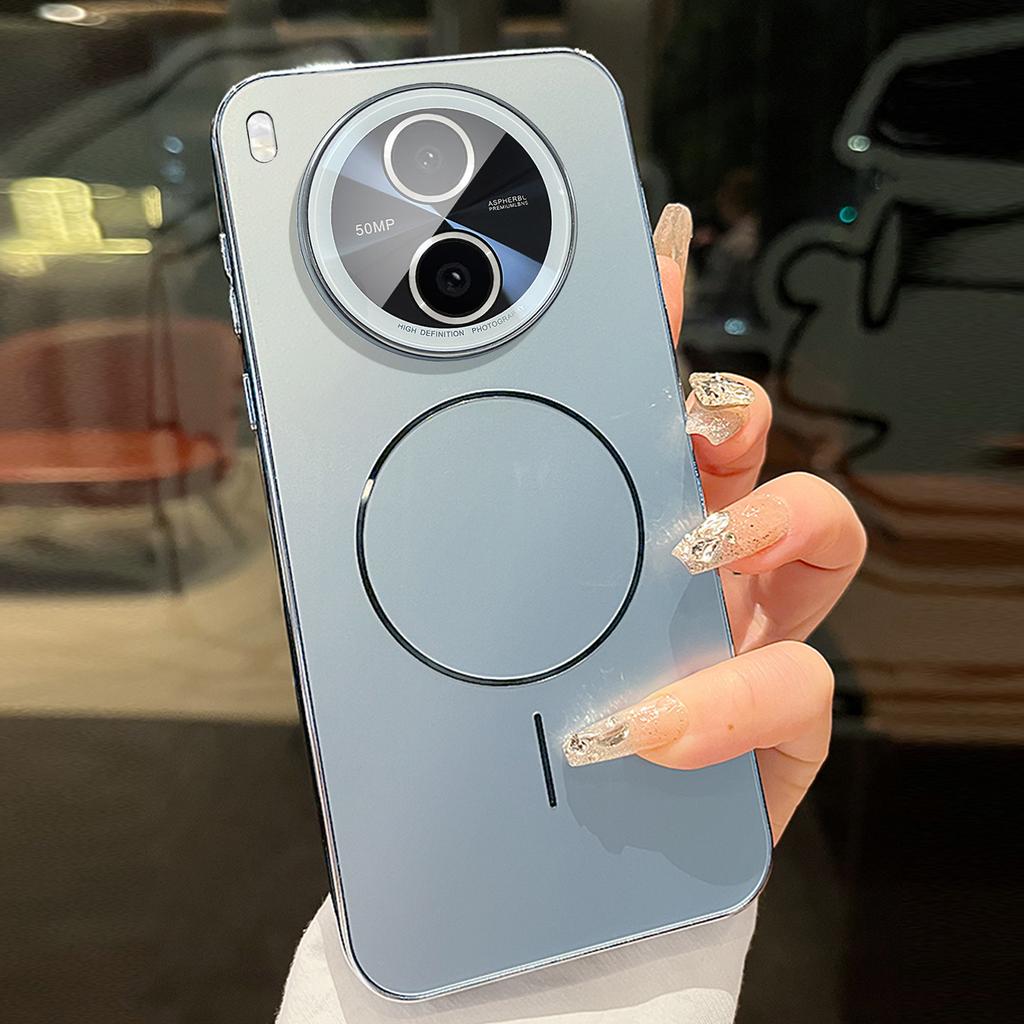 Magnetic charging is suitable for vivoy600pro mobile phone case y600pro. The new 600pro does not touch fingerprints and has its own mirror.
