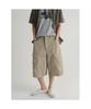 8SECONDS Bermuda Cotton Cargo Pants Beige