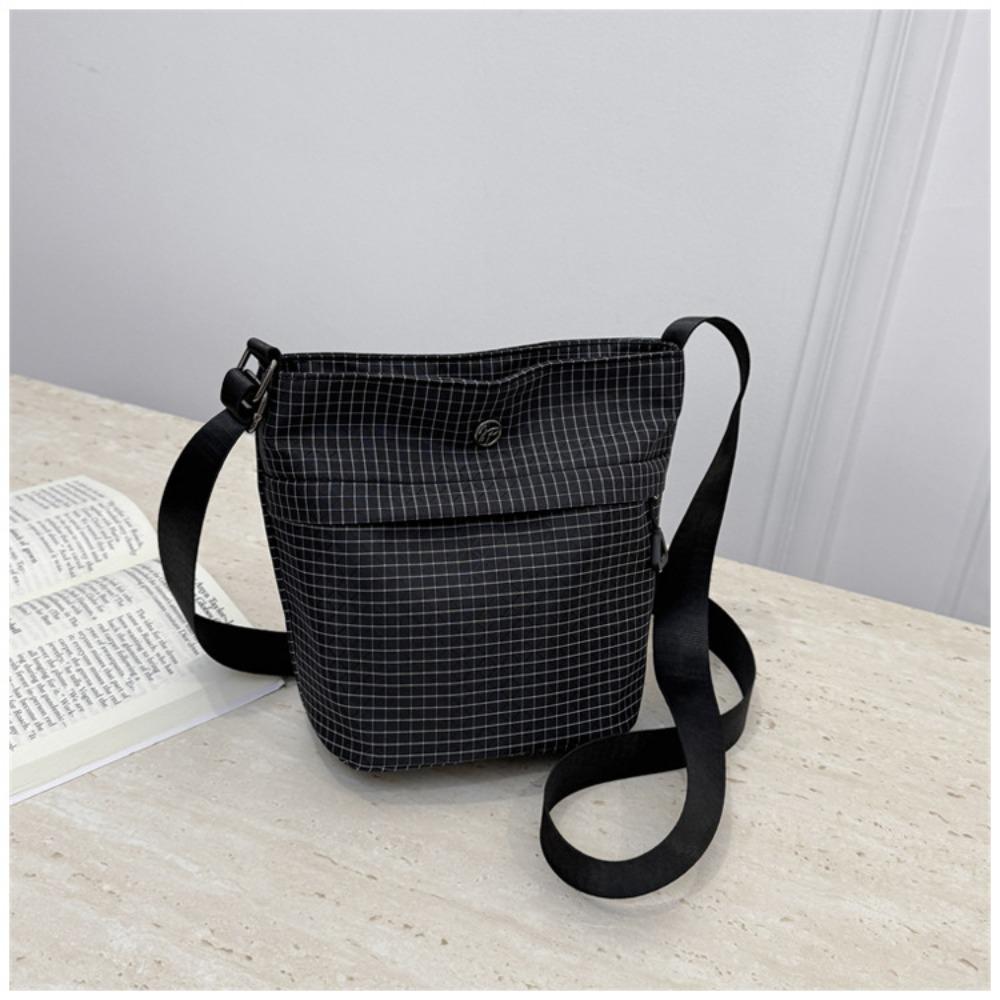 New Plaid Pattern Plaid Square Bag Lightweight Adjustable Strap Shoulder Crossbody Bag Phone Bag Casual