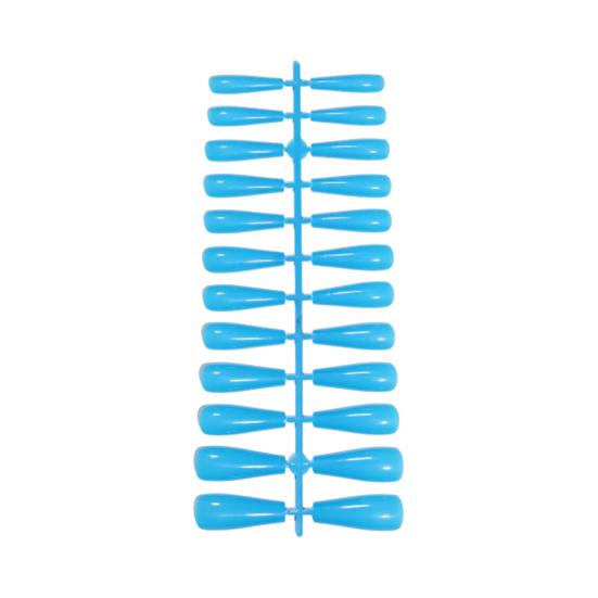 24Pcs/Sheet False Nails Full-cover Removable Colored Stylish Nail Art Artificial Tips for Professional