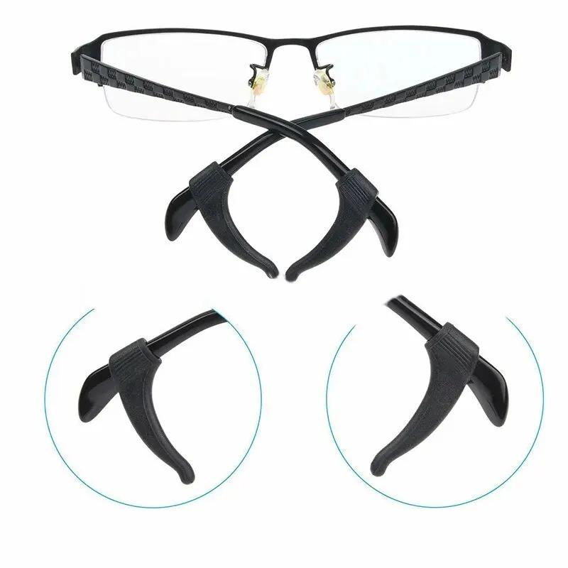 Anti-slip Silicone Ear Grip Glasses Eyeglasses Leg Ear Hook Stopper Bracket Fastener Accessories Anti-fall Eyewear Holder Accessories