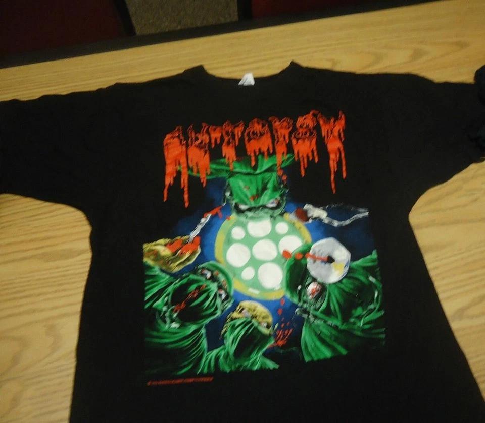 New popular AUTOPSY 1992 SEVERED SURVIVAL Black Men all size Shirt E082 M