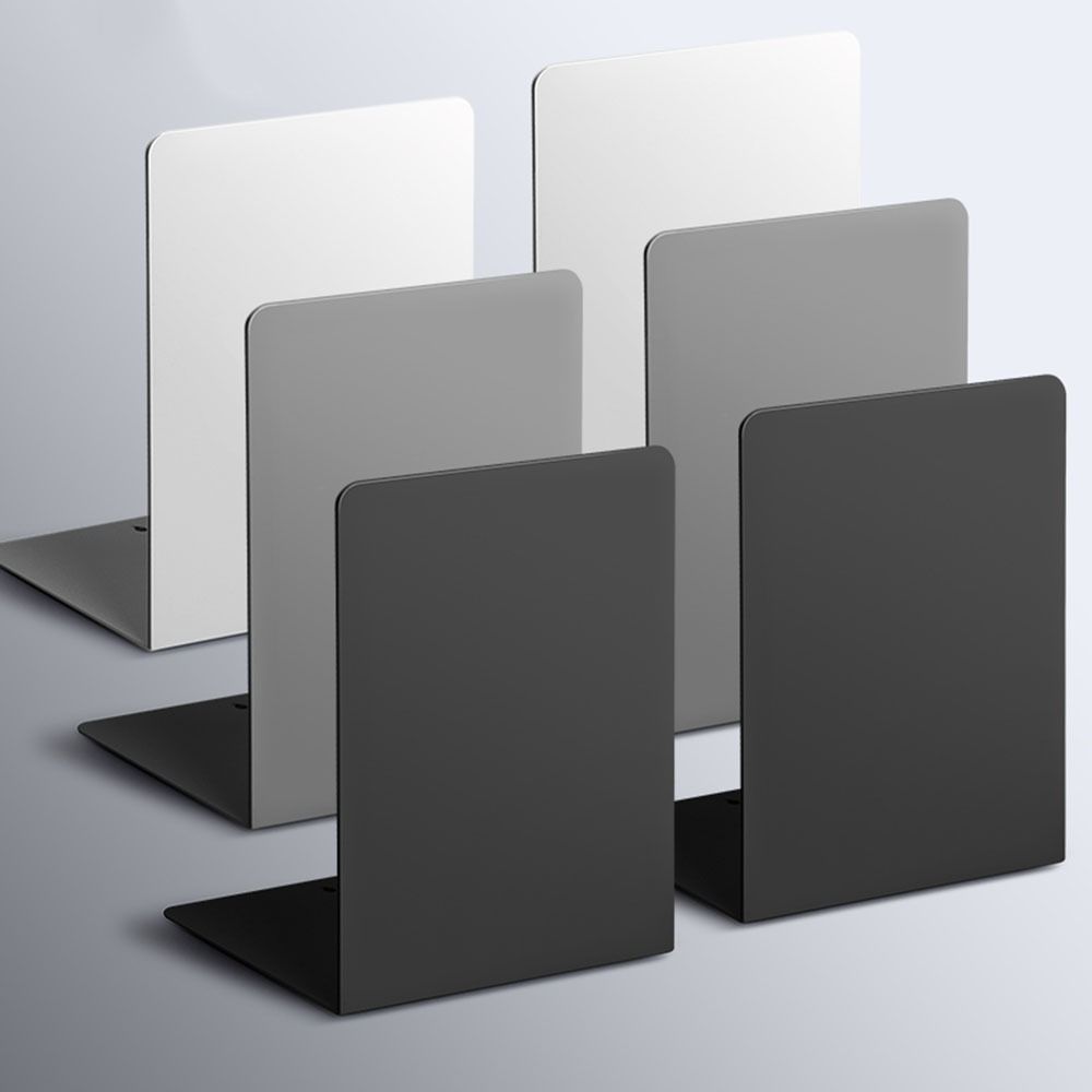 Non-slip Design Metal Book Holder Thickened Books Book Support Rack  School Environment