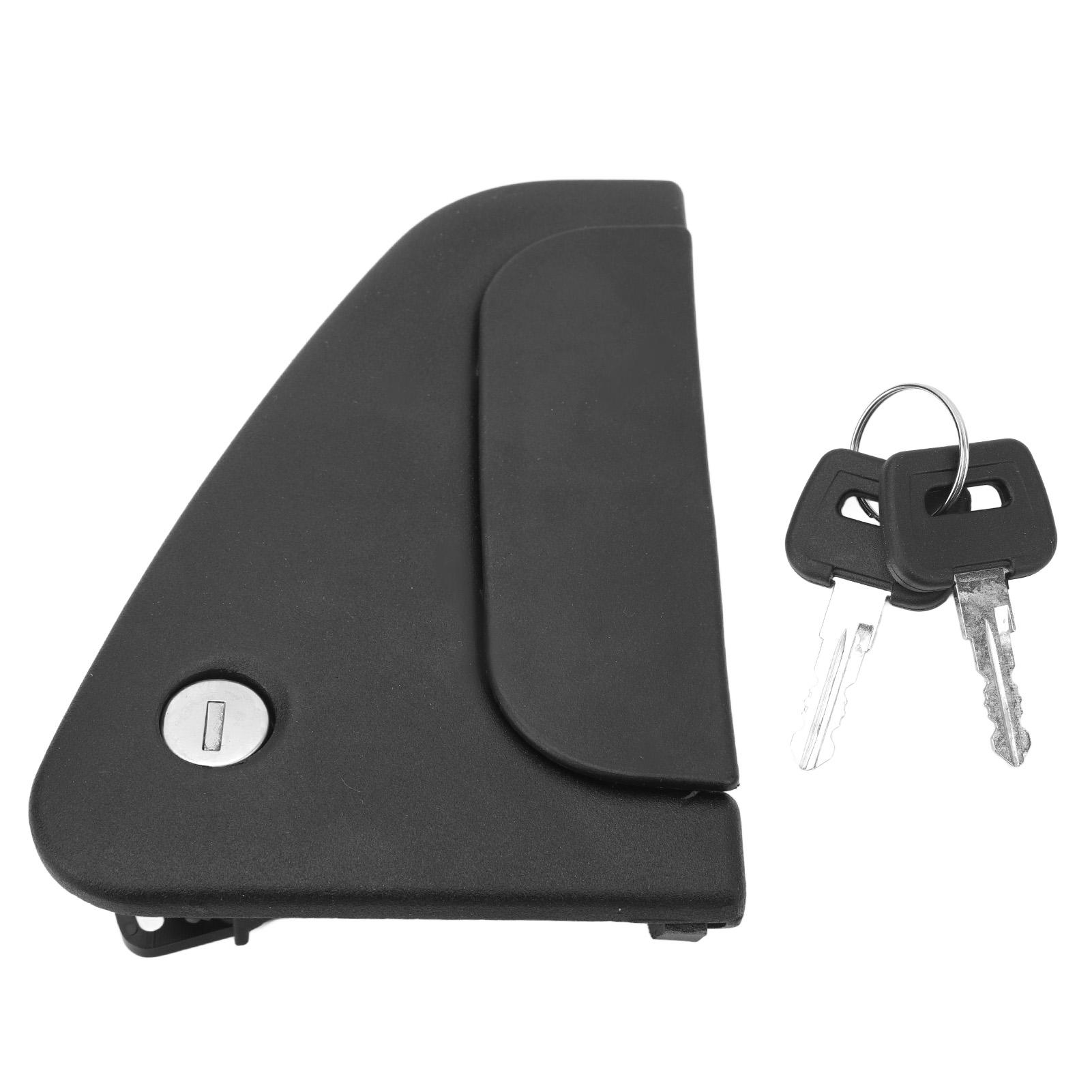 Kaisai Unisex Outer Door Handle Outside Exterior Front Door Handles With 2 Keys Replacement For Daf Cf65 Cf75 Cf85