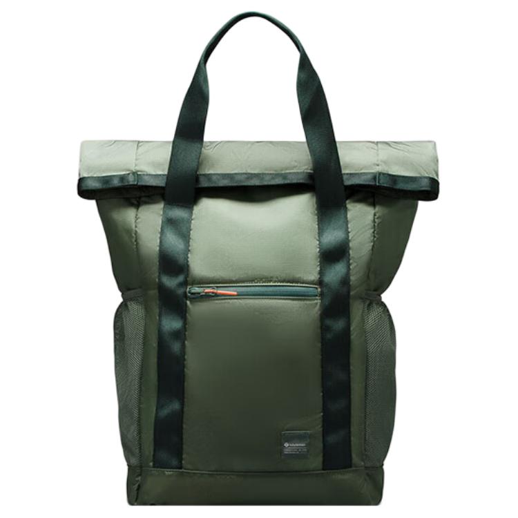 

Lululemon Packable Series 32L Self-Storing Casual Sports Tote Backpack Unisex Backpack Gray-Eucalyptus Traditional-Green Coral-Kiss LU9BO5S-GREU Gray Eucalyptus & Legacy Green & Coral Kiss