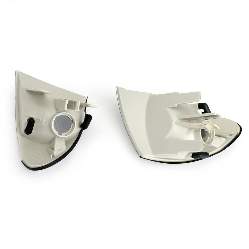 Pair White Corner Side Light For BMW 3 Series E46 98-01 Sedan 63136902766
