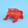 Forcart Cute Handmade Glasswork Rusty Tomato Frog