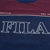 FILA Original Fashion Trend Classic Retro Sports Casual Comfortable Soft Crew Neck Pullover Loose Sweatshirt Men sweatshirt Dark-Blue F11M619222FNV