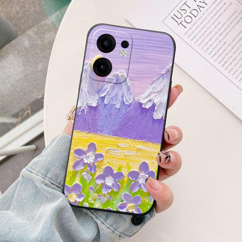 For Oppo Reno13 F 4G 5G Case Reno 13 Pro Cover Soft Slim Phone Case For Oppo Reno13 13F reno13F Back Cover Astronaut Painted