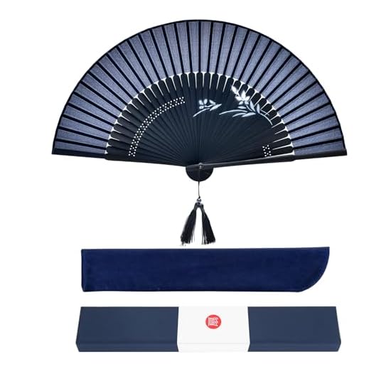 [Ganve] Folding Fan for Men, Made in Japan, Durable, Popular, Luxury Folding Fan, Stylish Men's Fan,