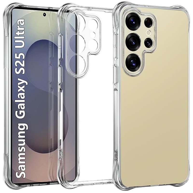 Case for Samsung S26 S25 S24 S23 Ultra A56 A36 A17 A16 5G Protective Cover Four Corners Shockproof Bumper Coque Fundas