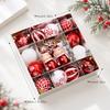 Christmas Balls Ornaments Xmas Tree Decorations Home Indoor Holiday Party Decor Navidad New Year Gift Supplies