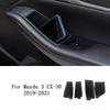 RHD LHD For Mazda 3 BP Axela CX30 CX-30 DM 2X Front Door Storage Box Container Grab Tray Organizer    Car Accessorie
