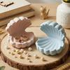 Heat-Resistant Scallop Silicone Mold Easy Demold Multi-Functional 3D Shell Jewelry Tray Mold Easy To Operate Reusable