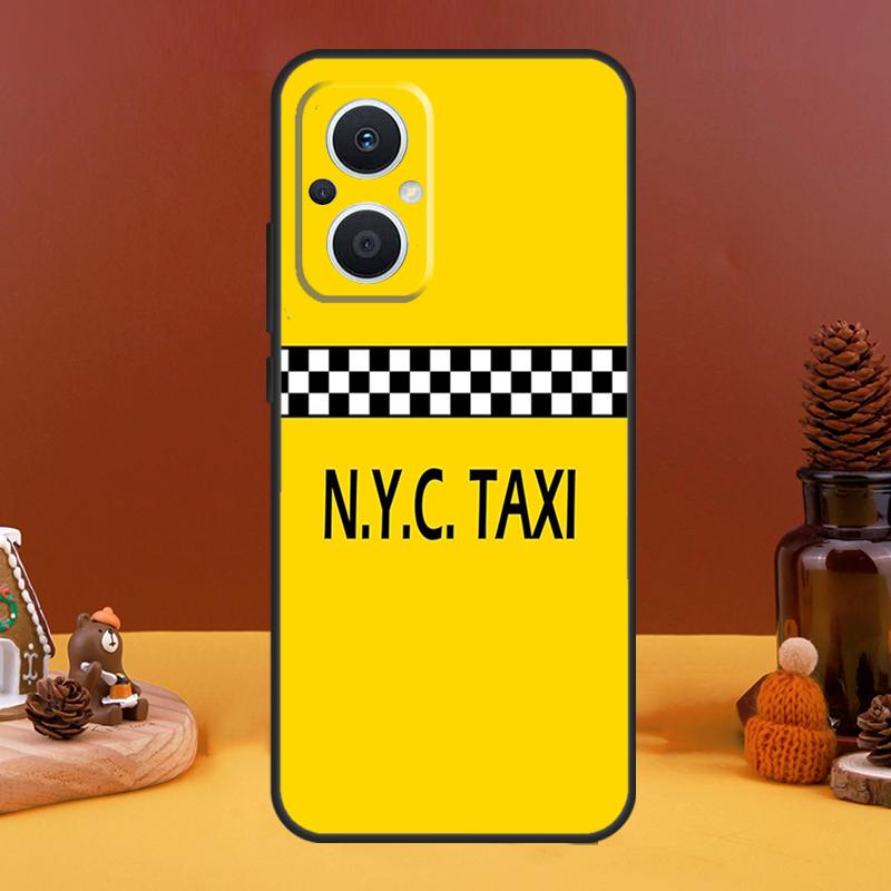 NYC Yellow Taxi Cabs Case For OPPO Reno 5 Lite 4 6 7 8 10 Pro 11 F 4Z 5Z 8T OPPO Find X2 X3 Lite X5 X6 Pro Cover