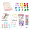 DIY Children's Bracelet Weaving Set: Colorful Craft Toy for Girls