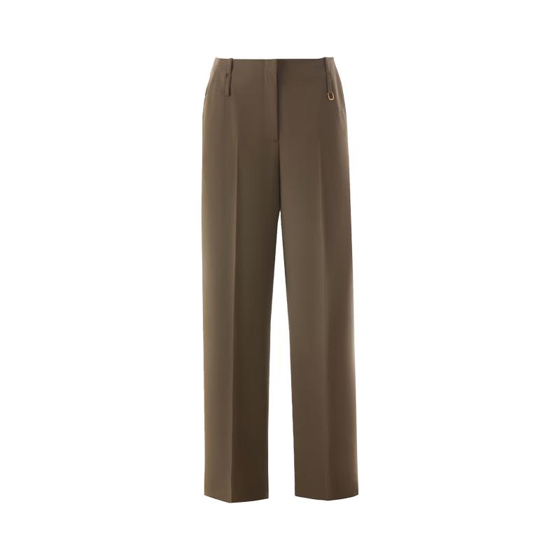 LANGZI Wide-Leg Suit Pants