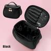 1 Pc Empty Women Fashion PU Leather Zipper Makeup Bag Portable Travel Waterproof Bathroom Storage Pouch