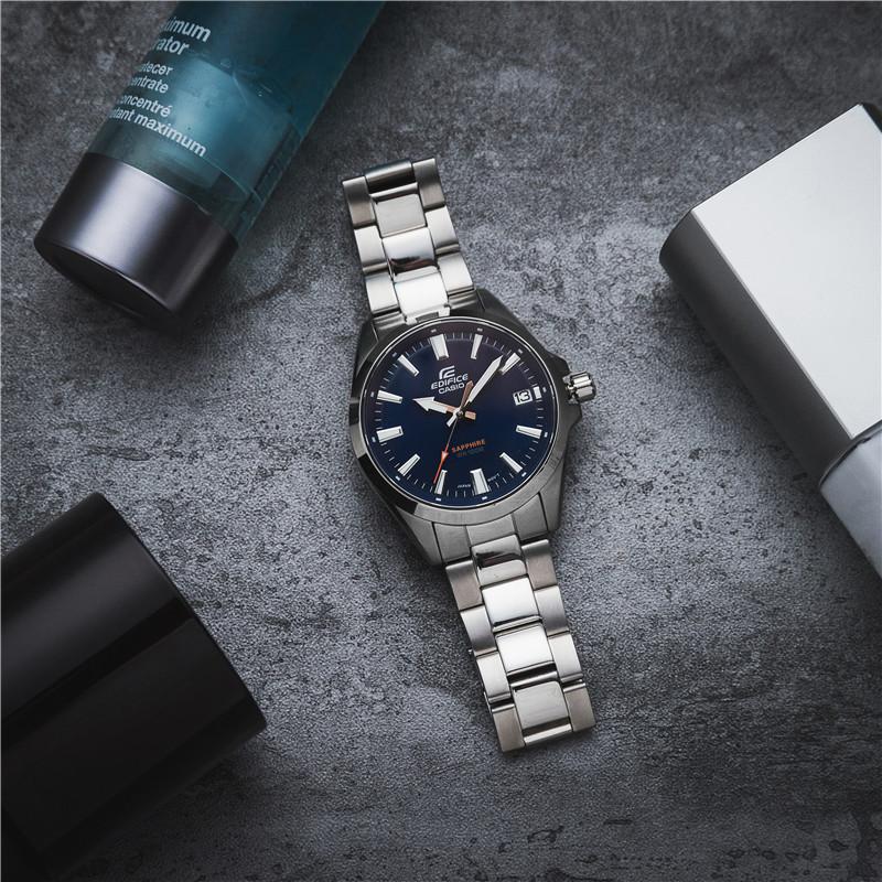 CASIO Men EDIFICE Blue Watch EFB-107D-2AVUPR