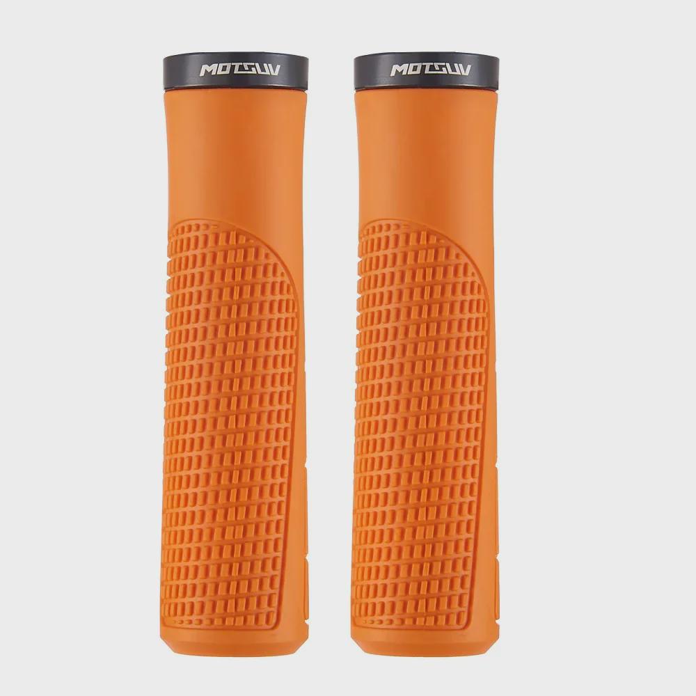 Universal Non-Slip Rubber Bike Handlebar Grips: Lightweight and Compatible with Mountain, Fixed Gear, and Folding Bikes