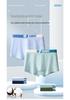 Men's Plus Size Pure Cotton Antibacterial Boxer Briefs - 100% Cotton Crotch