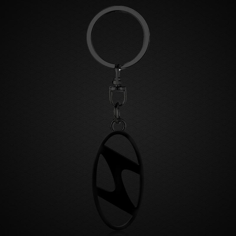 1Pcs 3D Metal Car Badge Keychain Zinc Alloy Keyrings Auto Accessories For Hyundai Accent AMICA Aslan Azera DYNASTY Elantra Equus Galloper