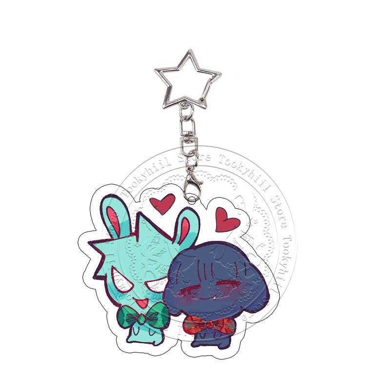 Alien Stage Acrylic Keychain Set Kawaii Exquisite Student Mizi Ivan & Till Luka Keyring Bag Pendant Charms Ivan Festival Gift