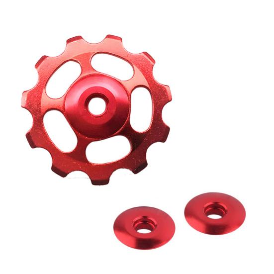 Bearing Guide Roller CNC Anodizing Anti-deformation Metal Wear-resistant Rear Derailleur for MTB